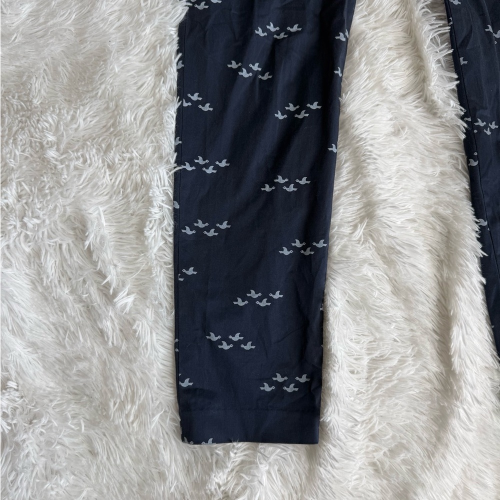 Uniqlo Bird Print Straight Leg Pants - Picture 3 of 10